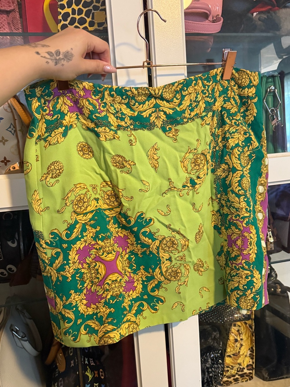 Versace inspired skirt